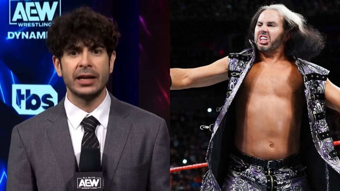 Matt Hardy is a former AEW star [image credits: WWE.com &amp; AEW YouTube]