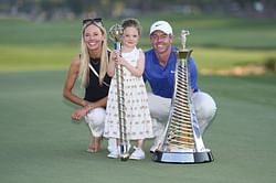 "It’s incredible that they were here"- Rory McIlroy sends heartfelt message to wife and daughter after winning DP World Tour Championship