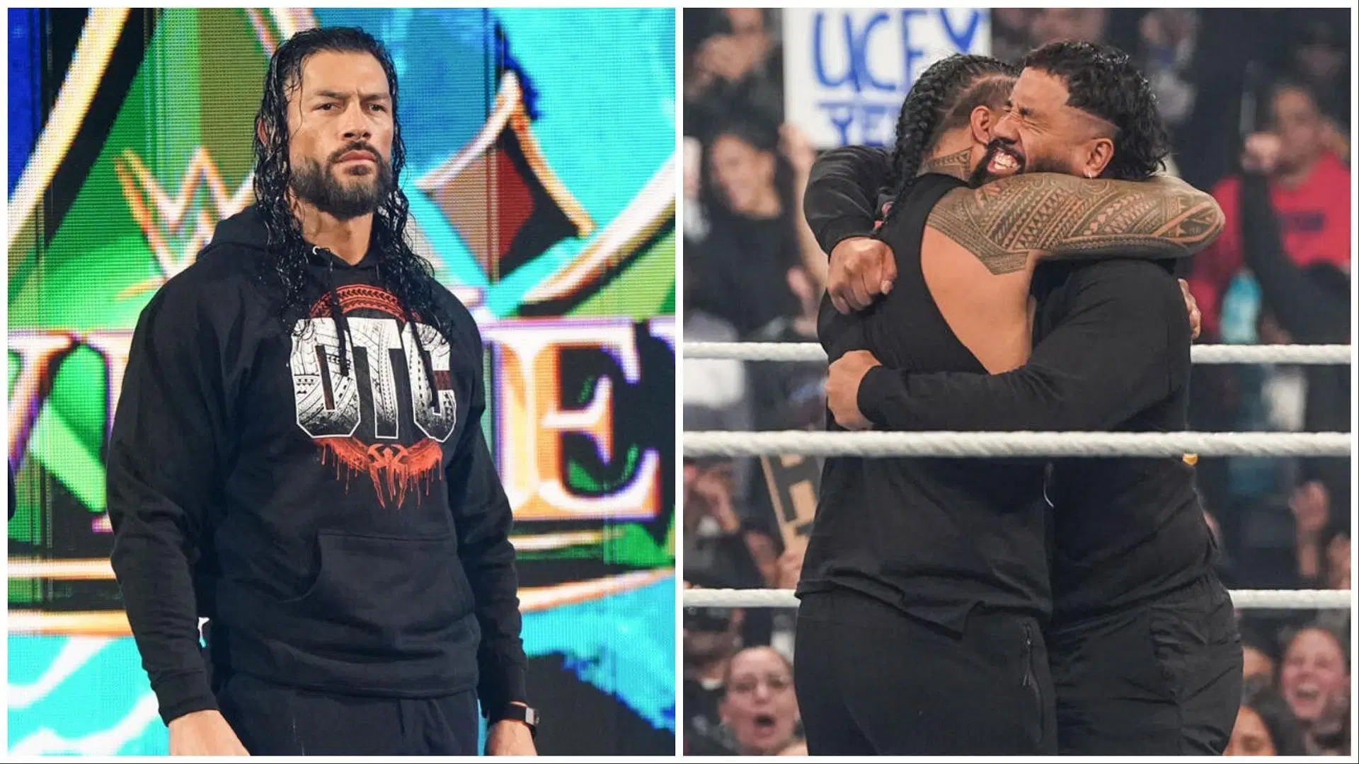 Roman Reigns and The Usos. (Photo: WWE.com)