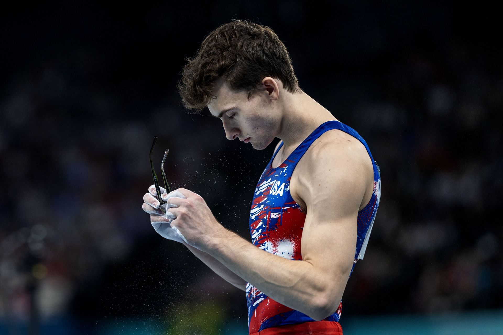 Stephen Nedoroscik at the Olympic Games-Paris 2024 - (Source: Getty)