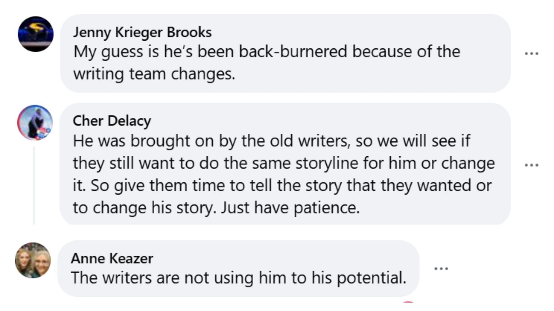 Fans urging writers to utilize the talented actor (Image via Facebook/General Hospital Fans-Official/Sydney Summerville-Chavis)