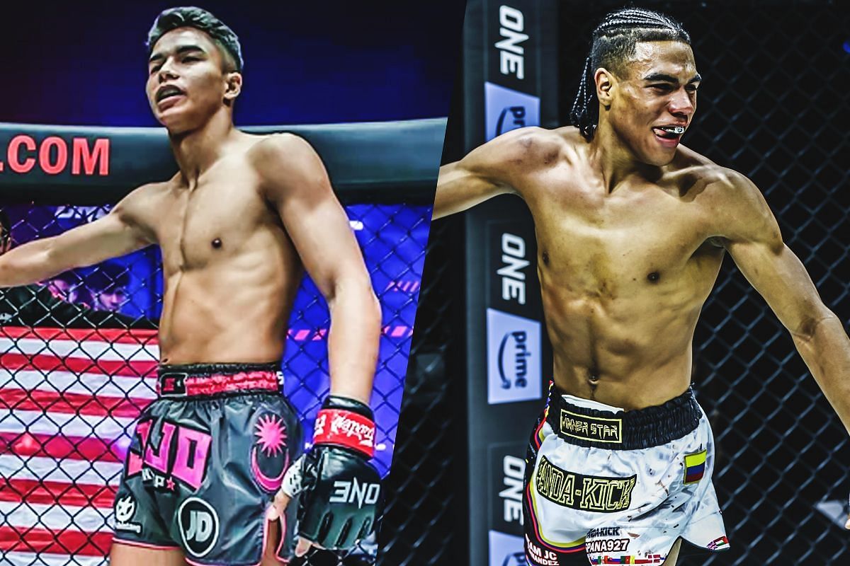 Johan Ghazali (left) and Johan Estupinan (right) | Image credit: ONE Championship