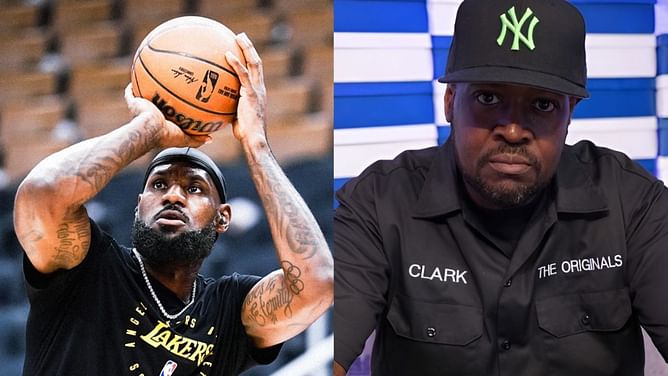 LeBron James dons 'DJ Clark Kent Nike Air Force 1' to pay tribute to death of hip-hop pioneer Rodolfo Antonio Franklin II