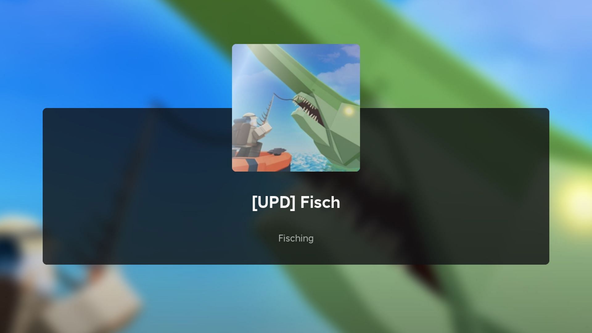 Roblox Fisch The Archeological Hunt update patch notes