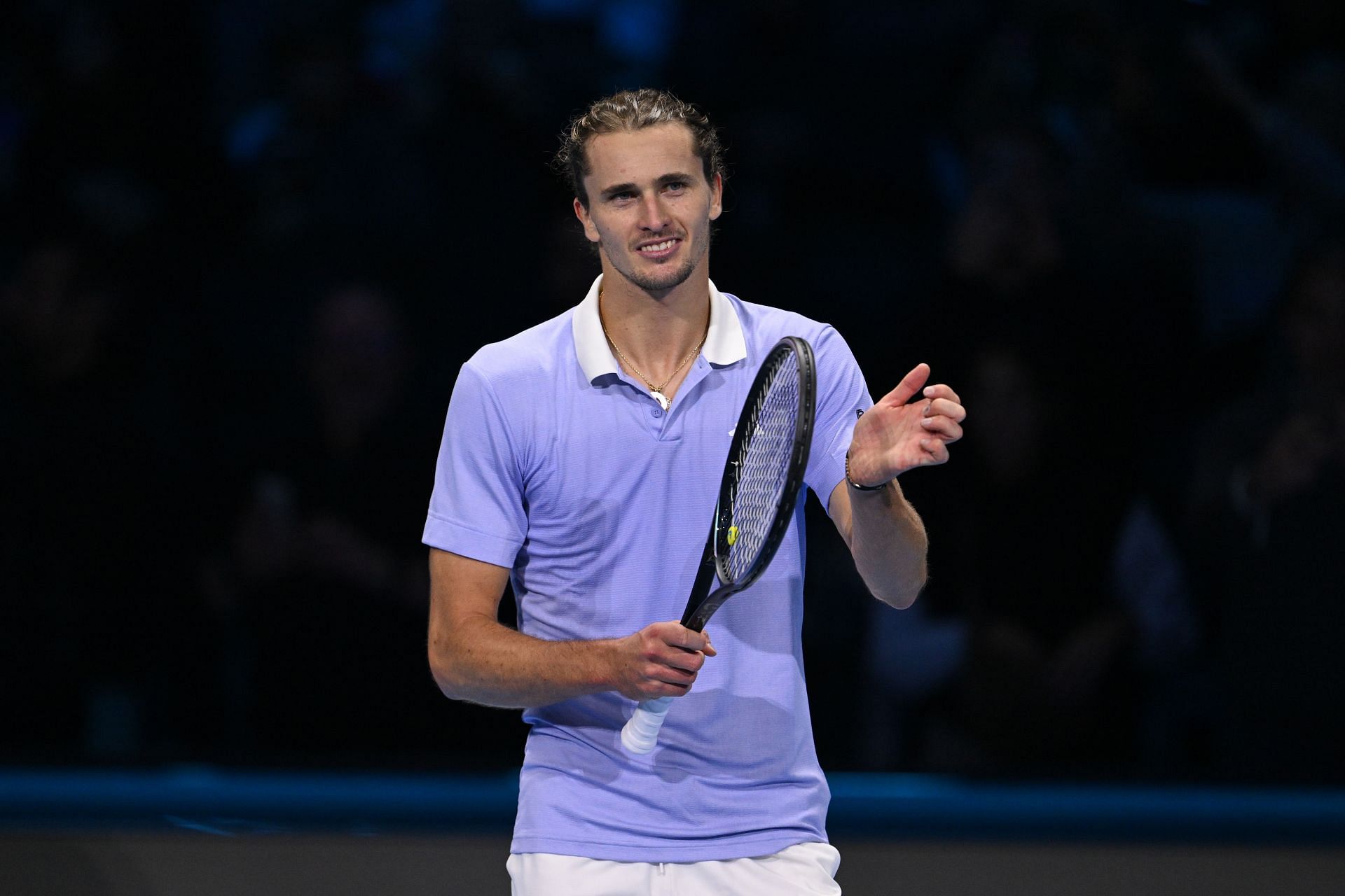 Alexander Zverev at the ATP Finals 2024. (Photo: Getty)