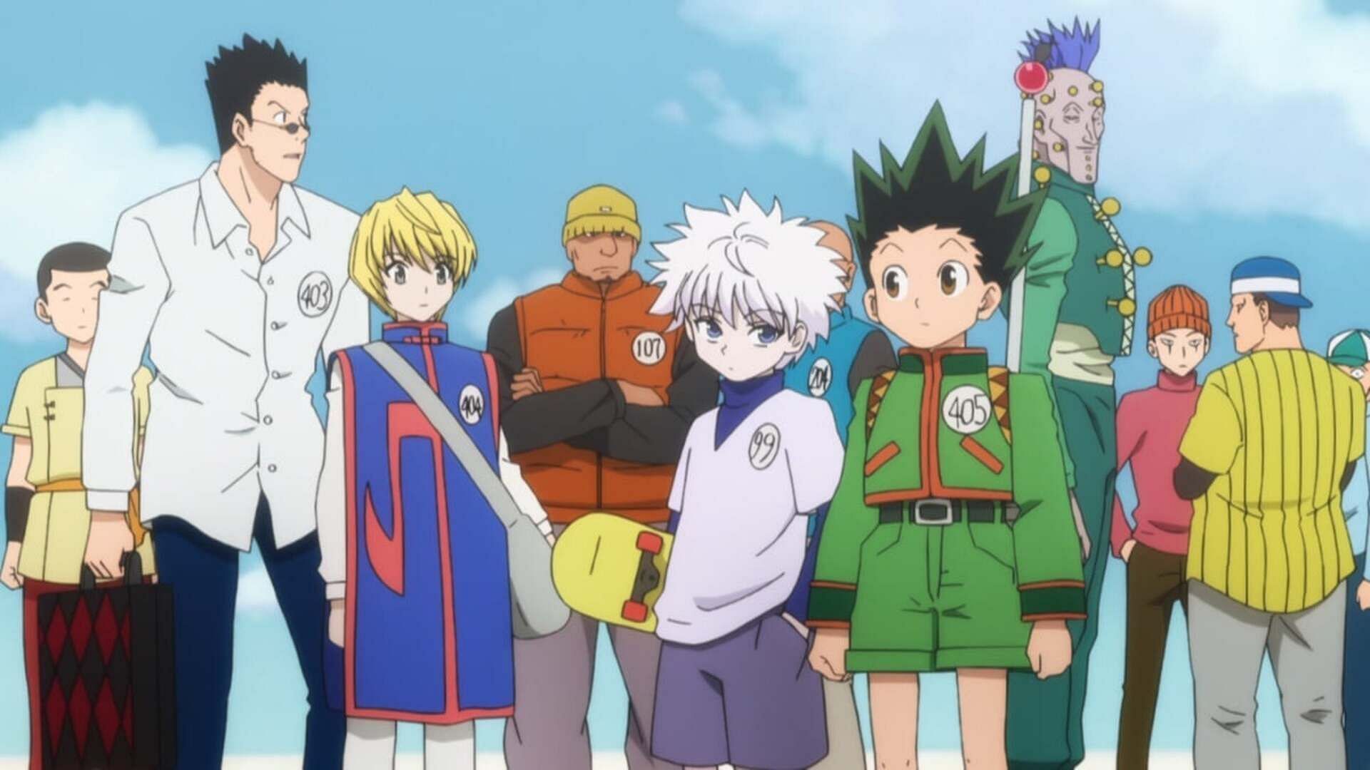 Hunter x Hunter characters as seen in the 2011 anime (Image via Madhouse)