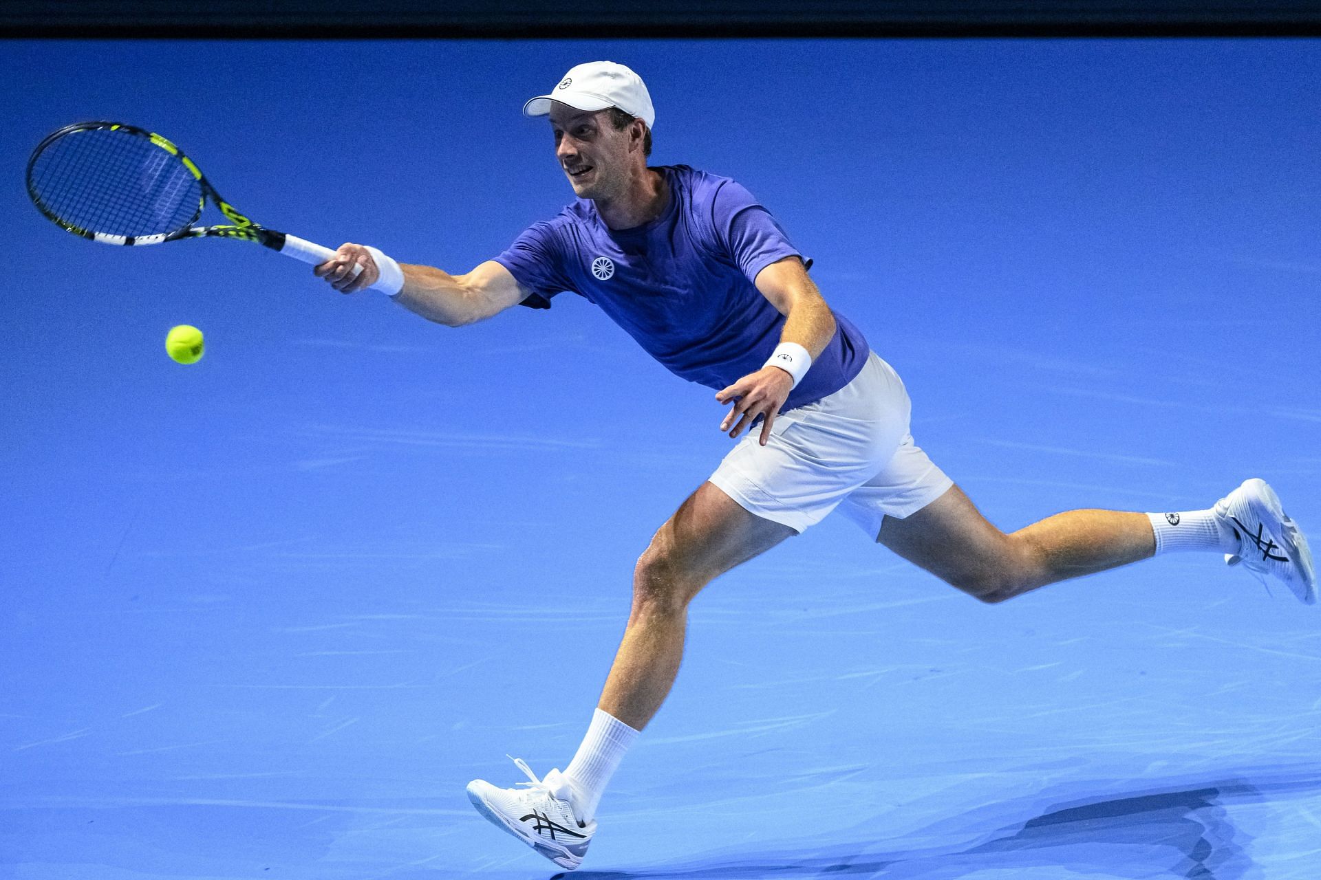 Botic van de Zandschulp at the Swiss Indoors 2024. (Photo: Getty)