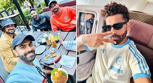 [Picture] Ravindra Jadeja, Mohammed Siraj & others head out for a meal ahead of 2024-25 Border-Gavaskar Trophy