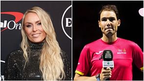 "One of the most prolific careers"- Lindsey Vonn shares a heartfelt message for Rafael Nadal as he bids farewell to the sport at the Davis Cup