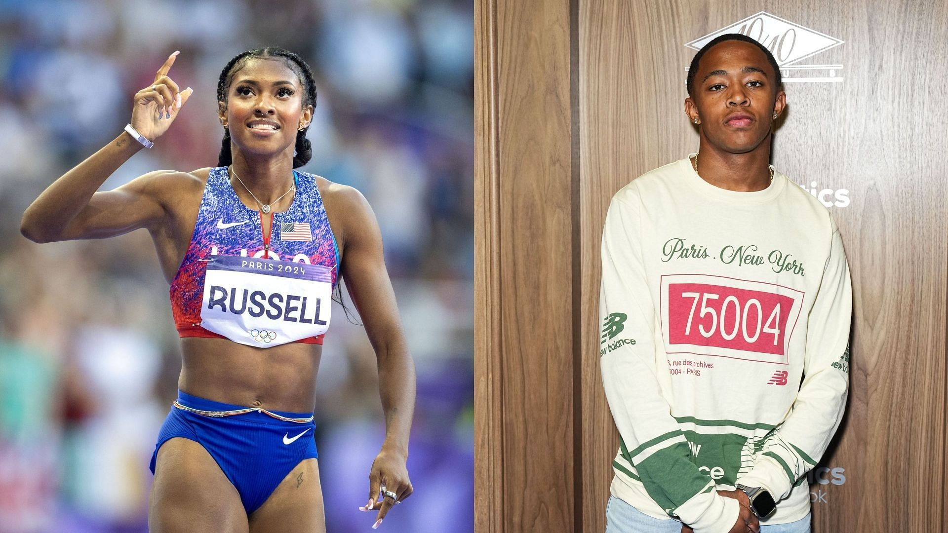 In Pictures Paris Olympics gold medalists Quincy Wilson and Masai