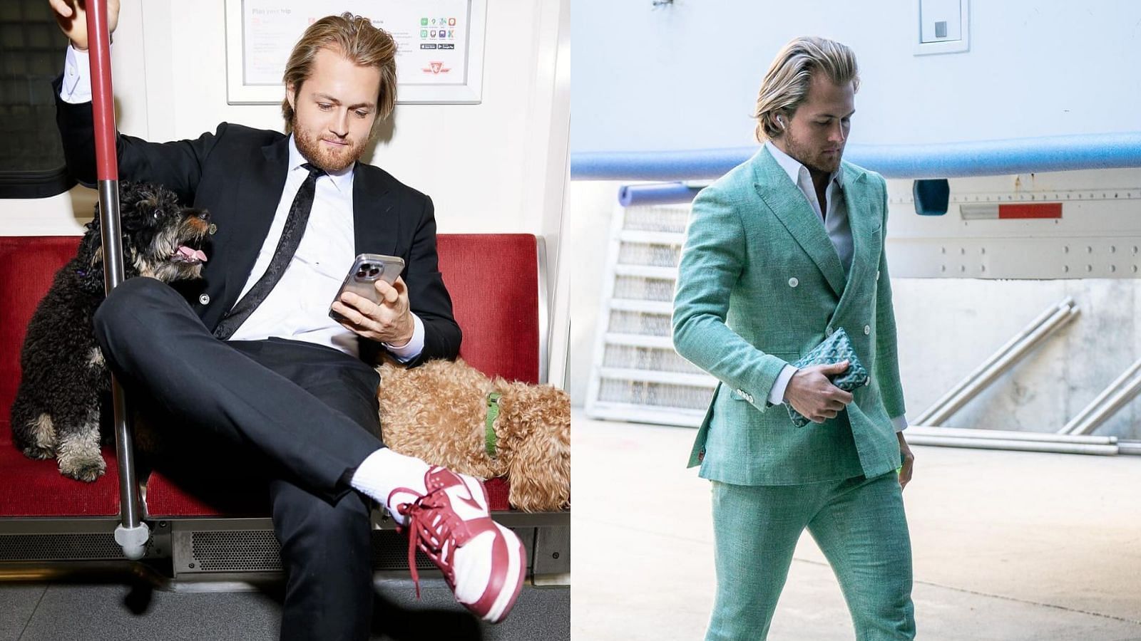 Leafs' William Nylander shows off 199,555 outfits and Tiffany & Co