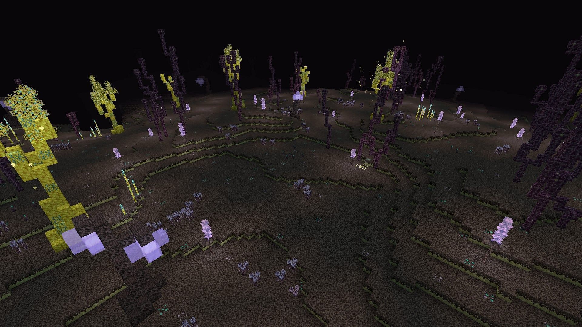 Purple is a color Minecraft needs more (Image via Mojang Studios || XxPoggyisLitxX)