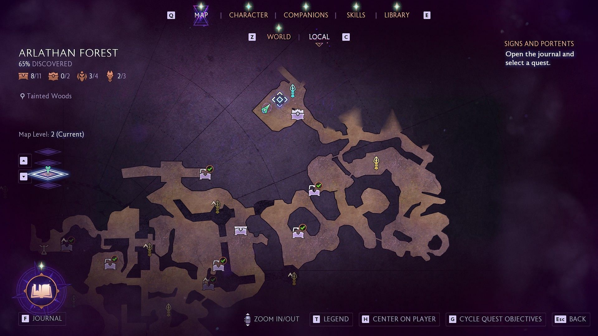 Entarus the Rekindled location (Image via EA)