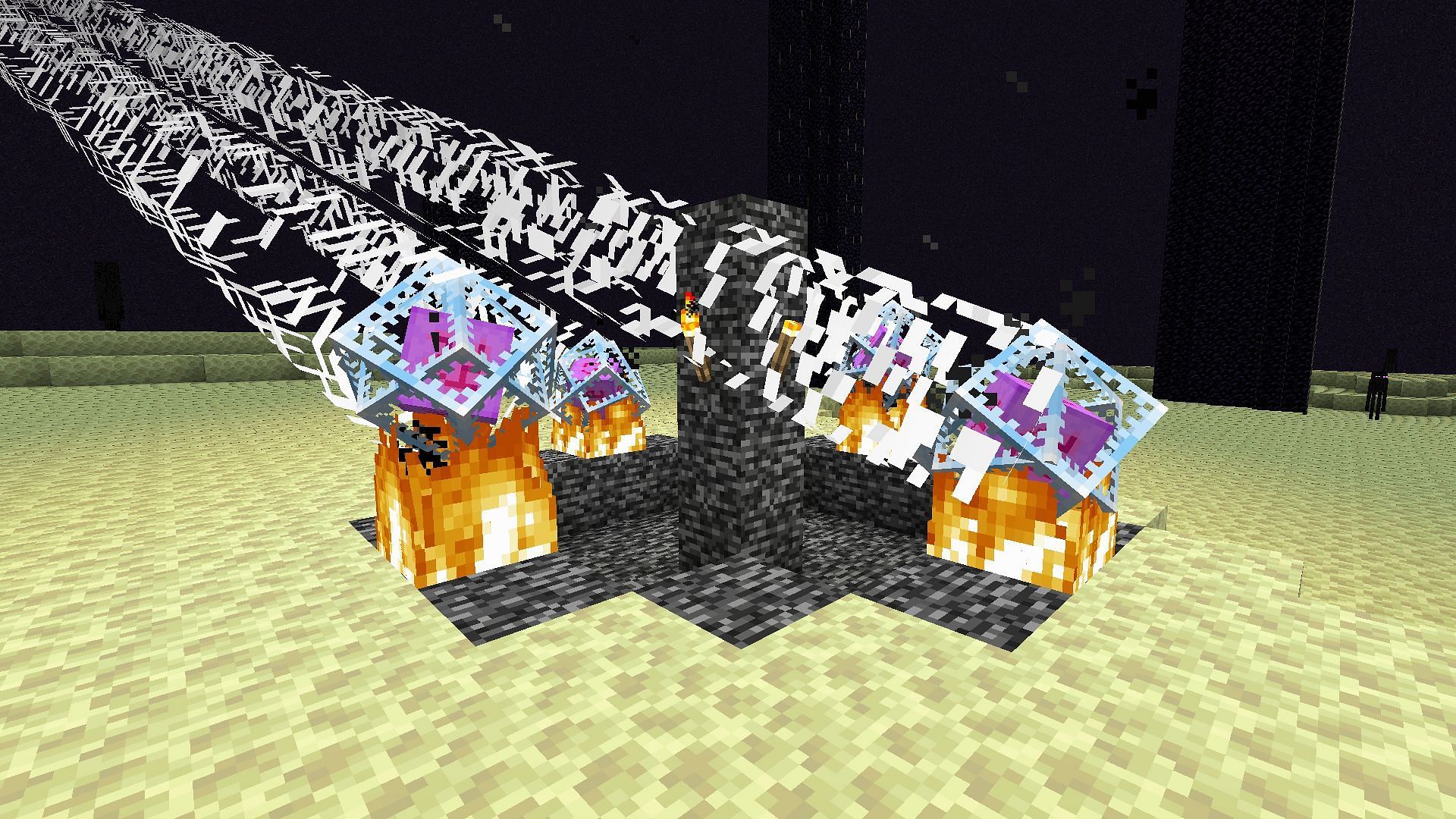 Minecraft end crystal