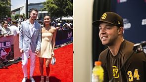 "So precious" - Jackson Merrill's girlfriend Sammie, Joe Musgrove's partner Arica applaud Padres ace Michael King's charitable efforts for kids