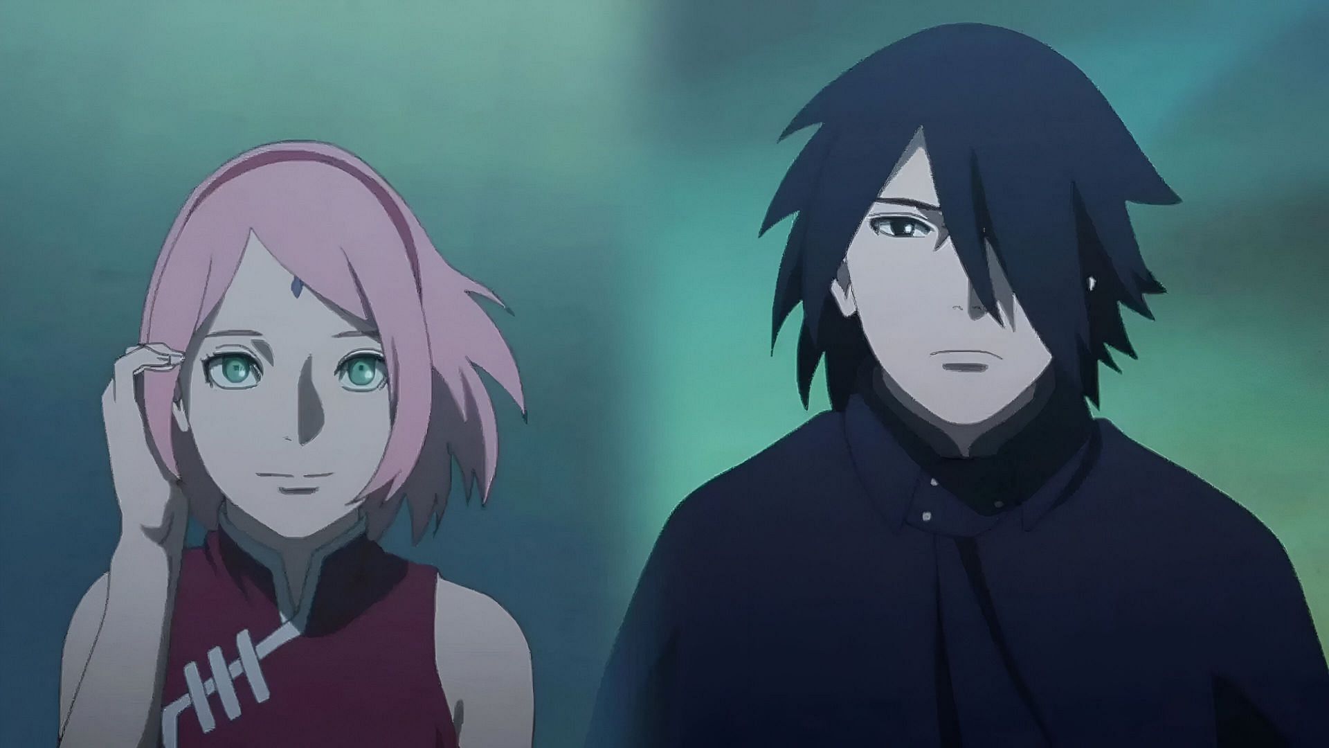 Sasuke and Sakura as seen in the anime (Image via Studio Pierrot)