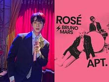 "Ended the fanwars"- Fans react as BTS' Jin names BLACKPINK Rosé's 'APT.' ft. Bruno Mars as his current favorite song