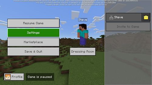 Single-player pause is perhaps the highlight of the Minecraft Bedrock 1.21.60.20 beta and preview (Image via Mojang Studios)