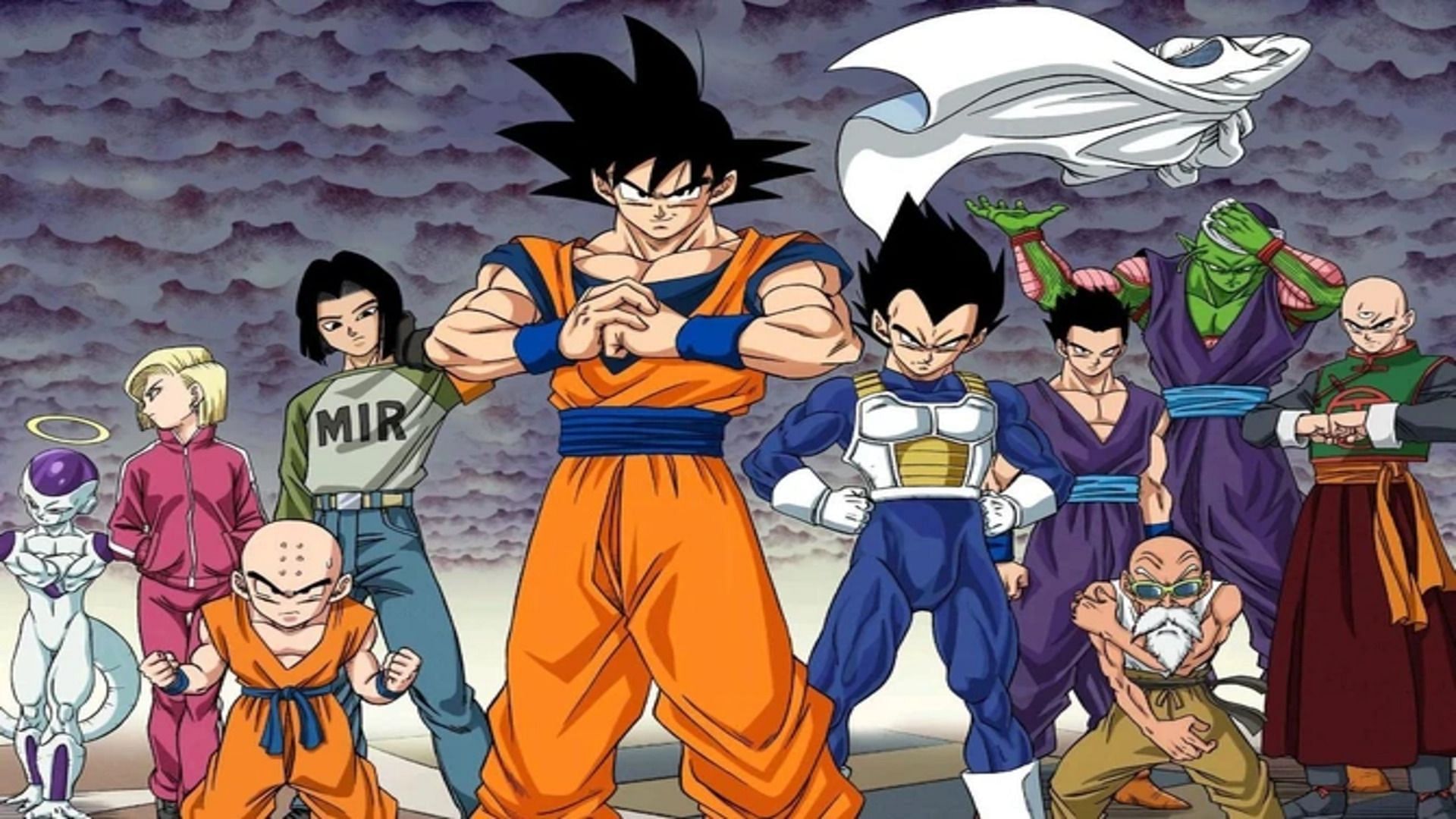 Dragonball characters as seen in the anime (Image via Toei Animation)