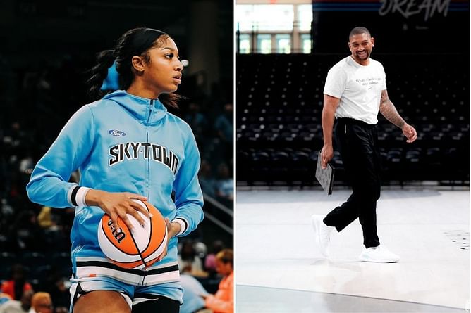 Chicago Sky's new coach Tyler Marsh's wife has 3-word response to Angel Reese’s welcome tweet