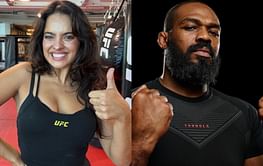 Nina-Marie Daniele defends Jon Jones for walking out of interview due to Tom Aspinall ties: "Way of protecting their energy"