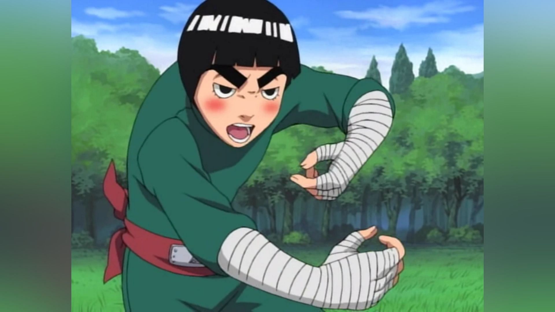 Rock Lee as seen in Naruto (Image via Pierrot)