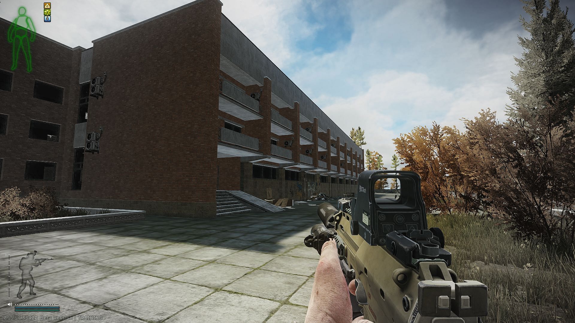 East wing of Health Resort (Image via Battlestate Games)