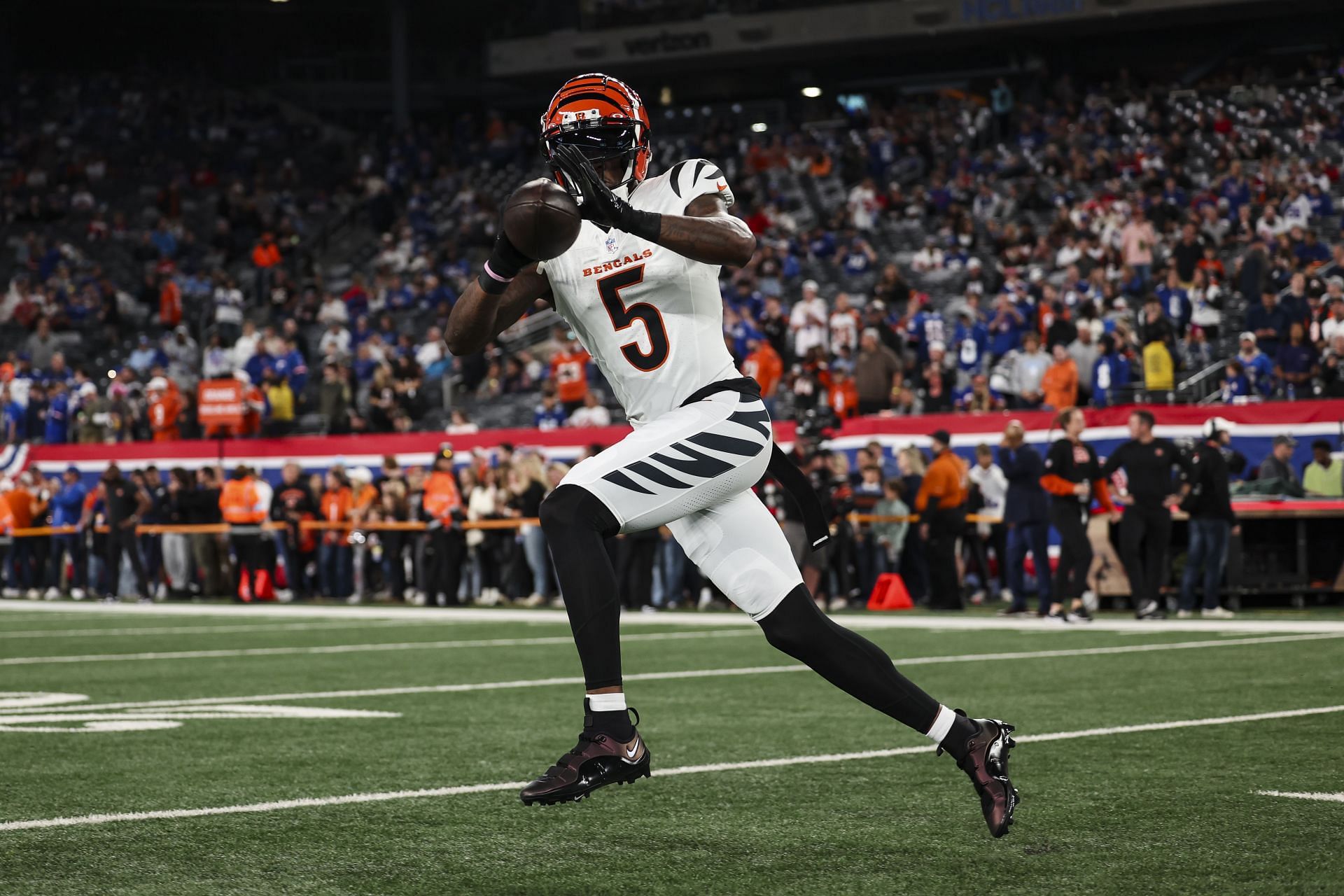 Tee Higgins during Cincinnati Bengals v New York Giants - Source: Getty