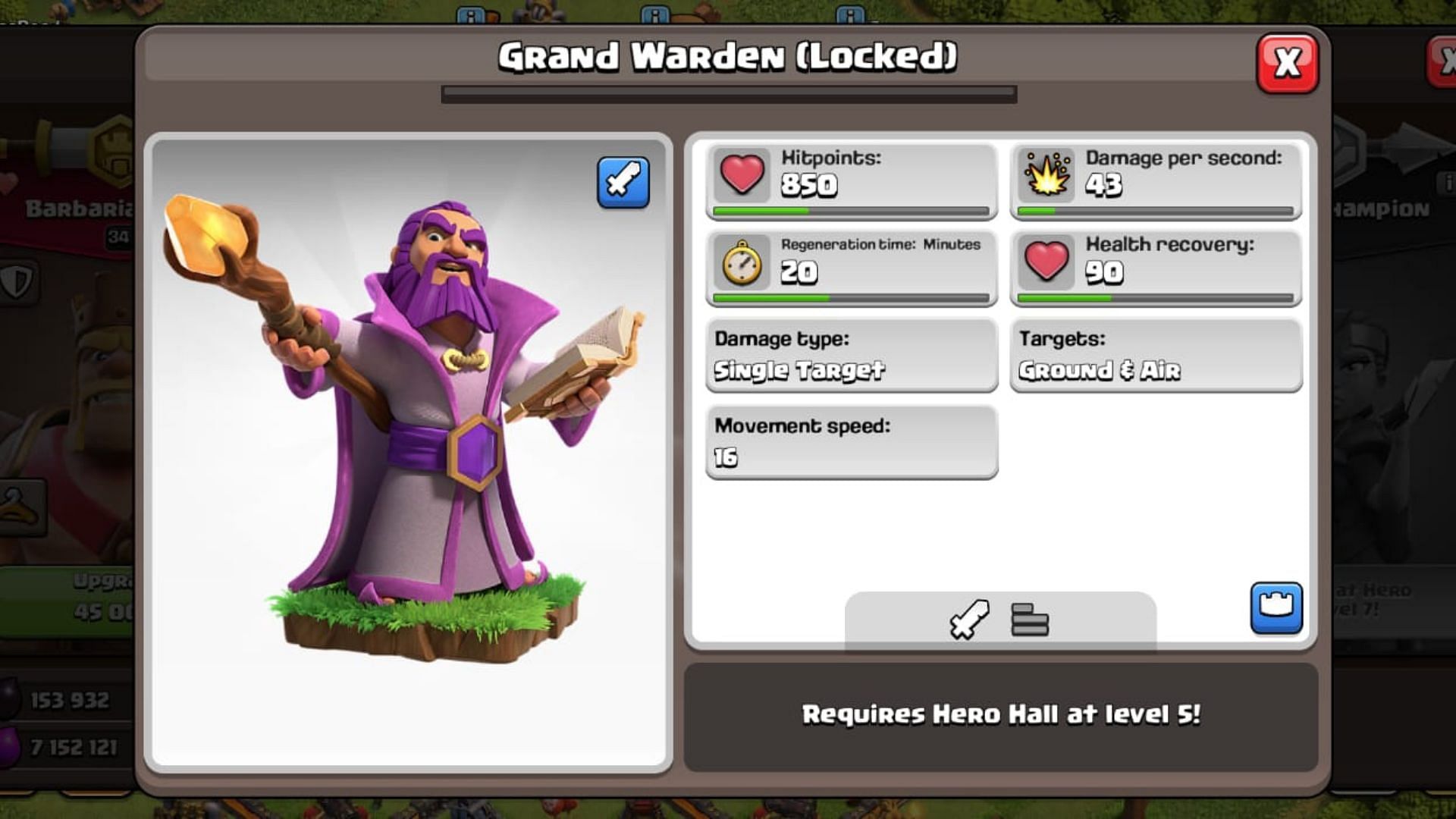 The Grand Warden (Image via Supercell)