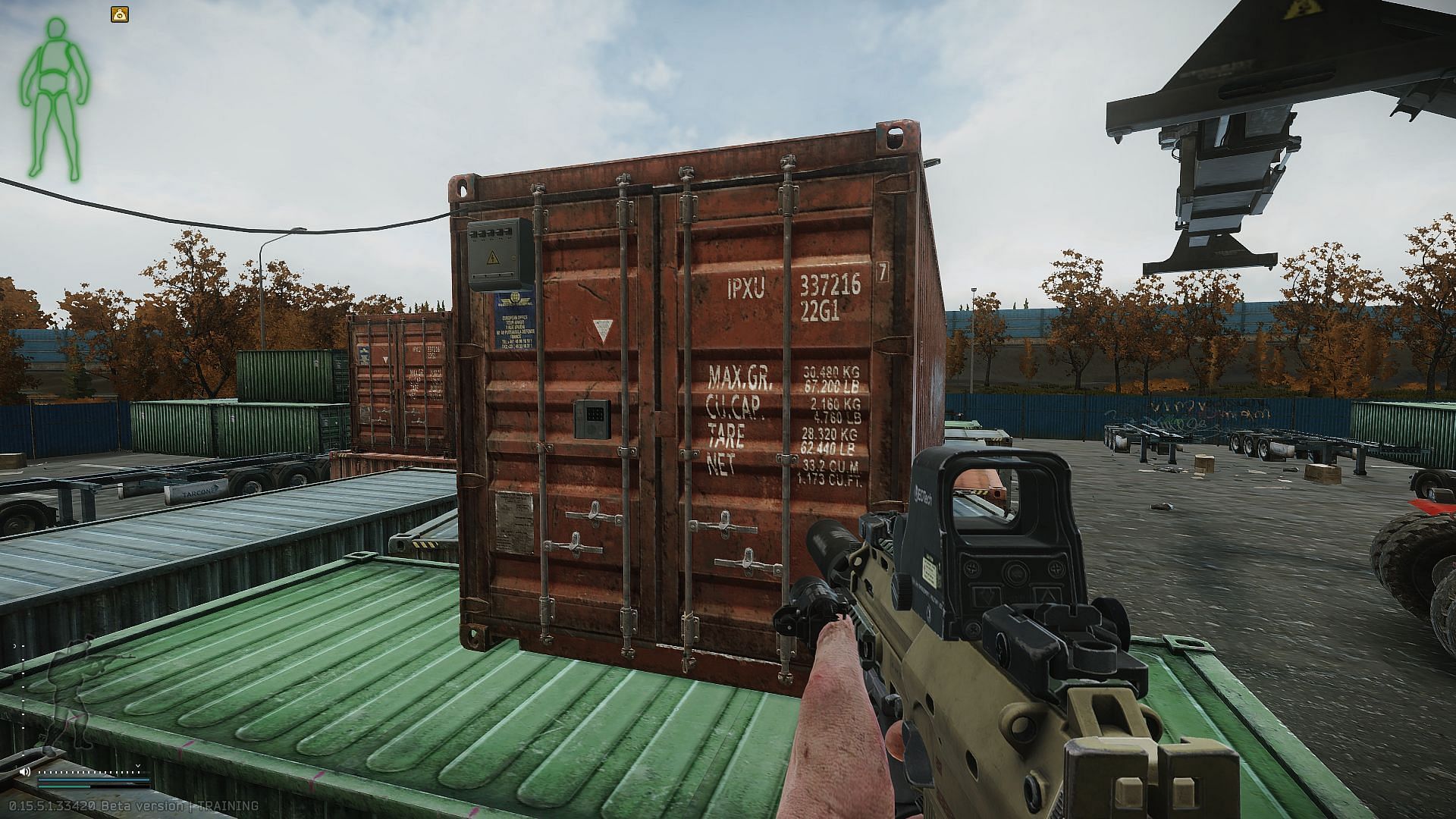 The container that you have to open (Image via Battlestate Games)