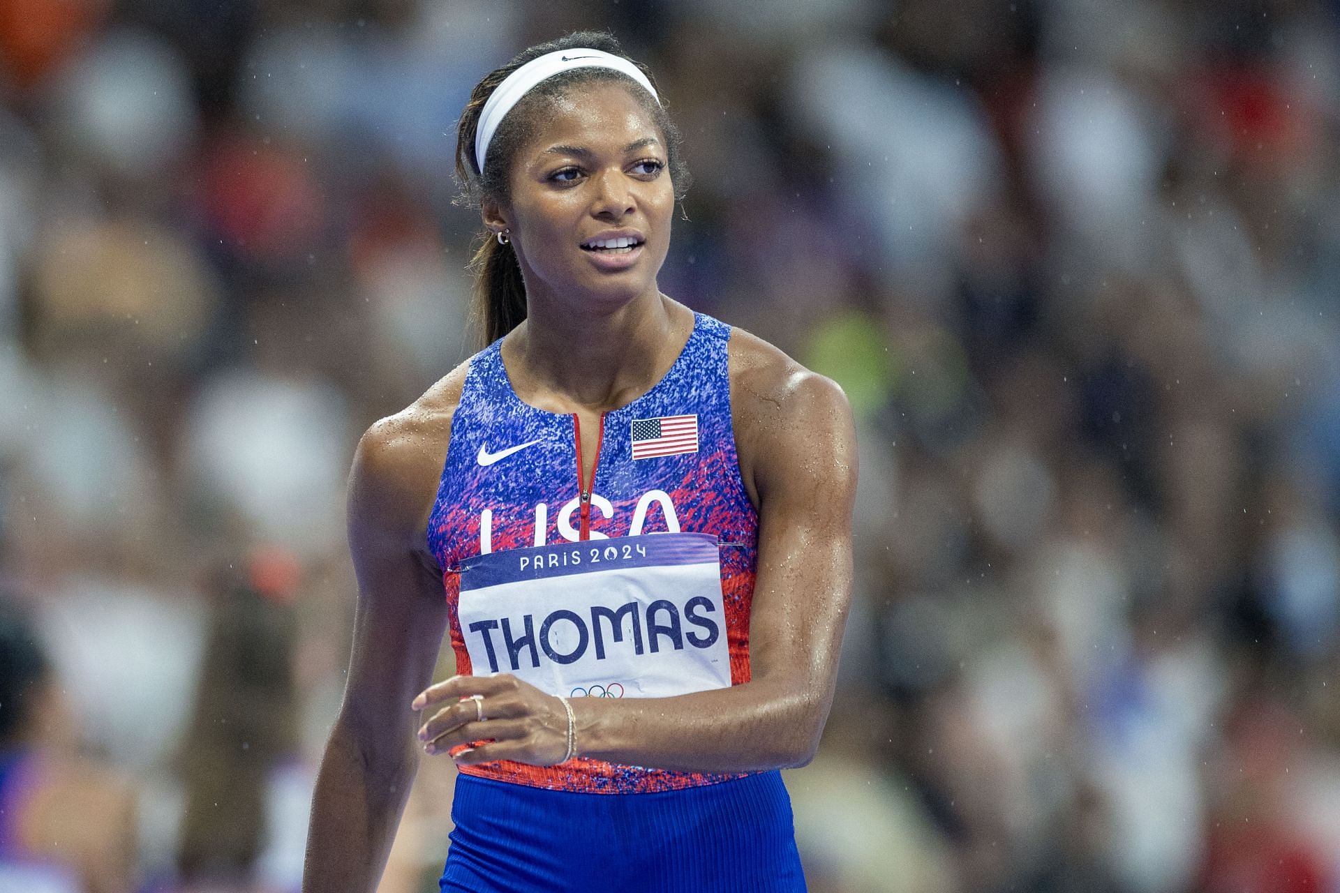 Gabby Thomas at the Olympic Games-Paris 2024 (Source: Getty)