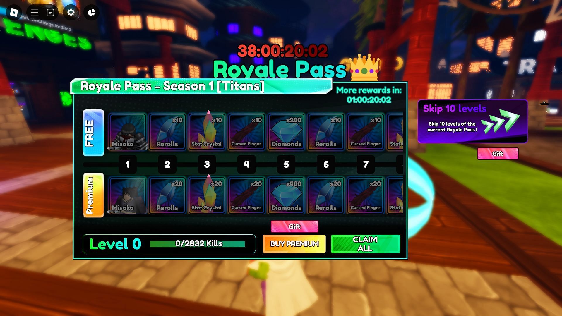 The Royale Pass (Image via Roblox)