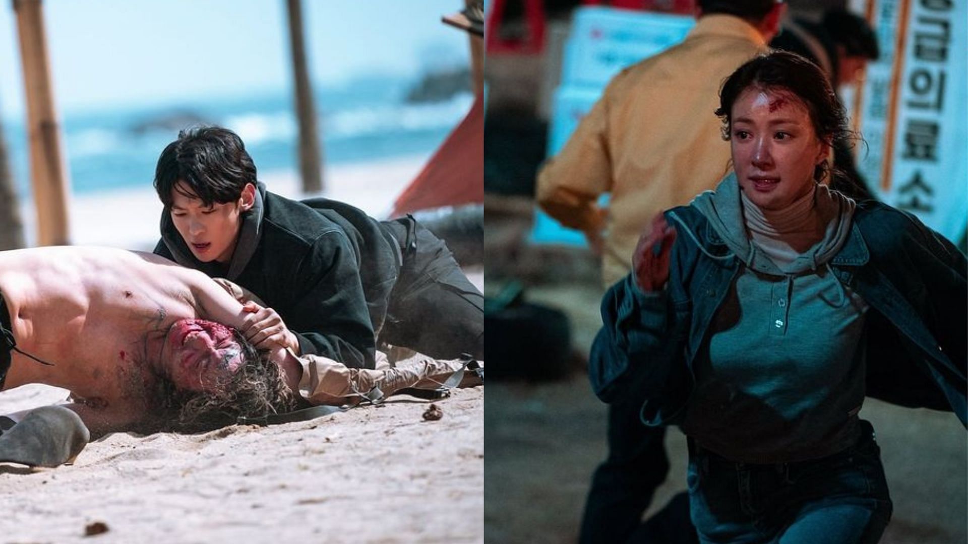 Stills from Zombieverse season 2 (Images Via Instagram/@netflixkr) 