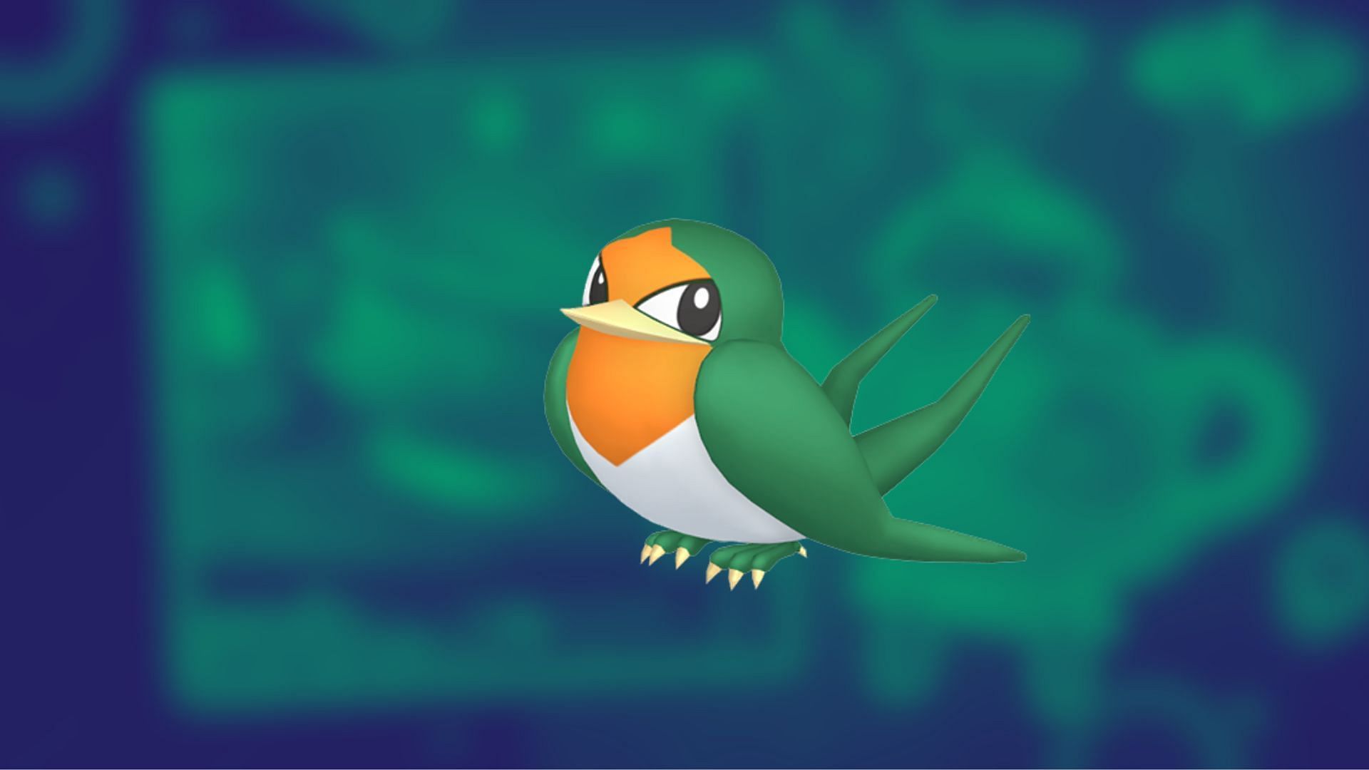 Shiny Taillow (Image via The Pokemon Company)