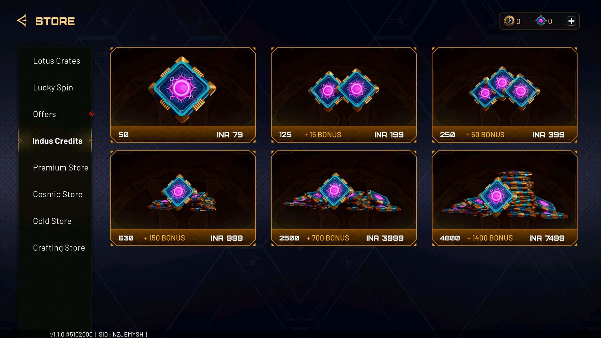 You can directly purchase the currency (Image via SuperGaming)