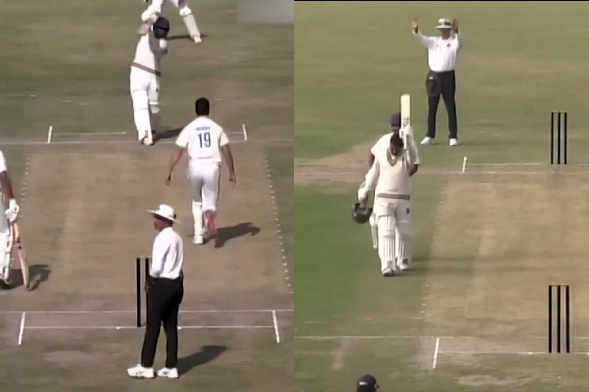 Mahipal Lomror scored 300* off 360 balls (Image via X-@BCCIdomestic)
