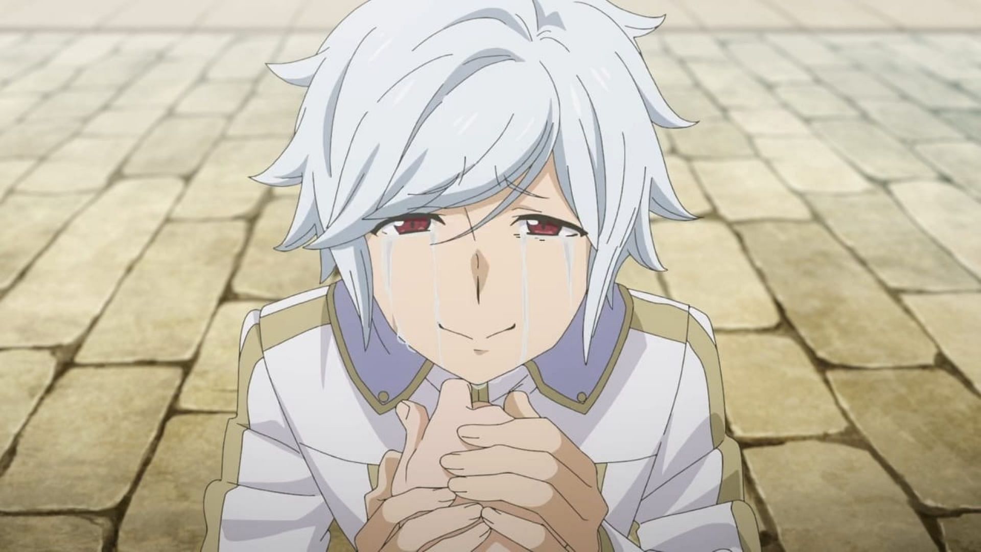 Bell Cranel cries in the episode (Image via J.C.Staff)