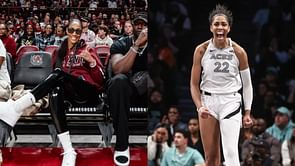 “GOAT”, “That 2017 natl champs hoodie tuff”: A'ja Wilson receives warm welcome from fans as South Carolina faces East Carolina