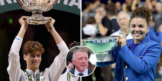 Boris Becker gives his verdict as Jannik Sinner, Jasmine Paolini-led Italy conquer tennis world with double team titles
