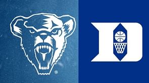 Duke Blue Devils fans were left vowed by UMaine team manager Simon Allen's dunking display before the game: "Get that man a jersey"