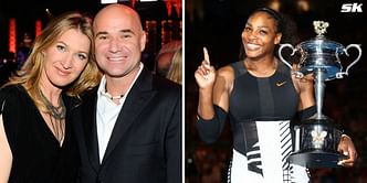 "Steffi Graf felt obligated to put importance on it": When Andre Agassi divulged Serena Williams beating her Slam record had 'no relevance' for German