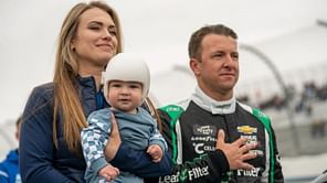 “May luck be on your side”: AJ Allmendinger’s wife Tara makes her feelings known about Charlotte’s Thanksgiving surge
