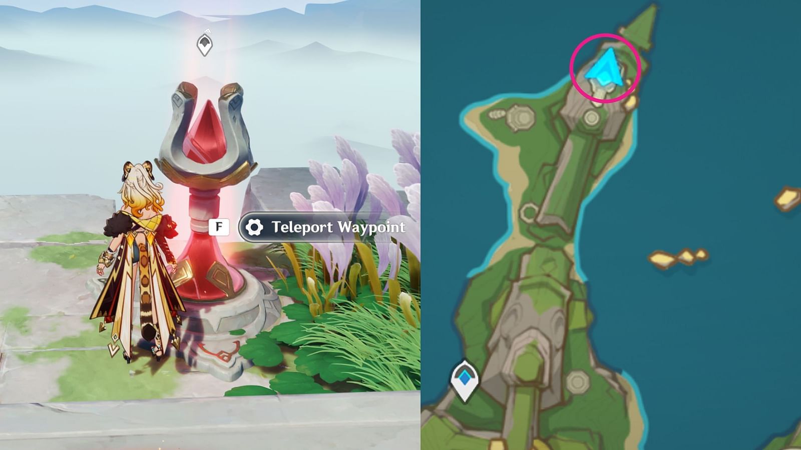 Genshin Impact: How to unlock Hidden Teleport Waypoint in Northern - How To Unlock All Teleport Waypoints In Enkanomiya