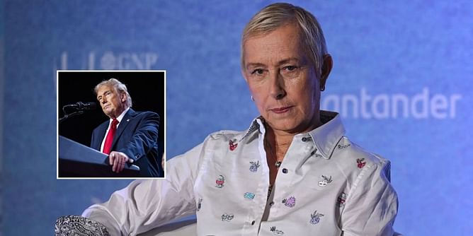 Martina Navratilova reacts to President Donald Trump's controversial new tariffs threat