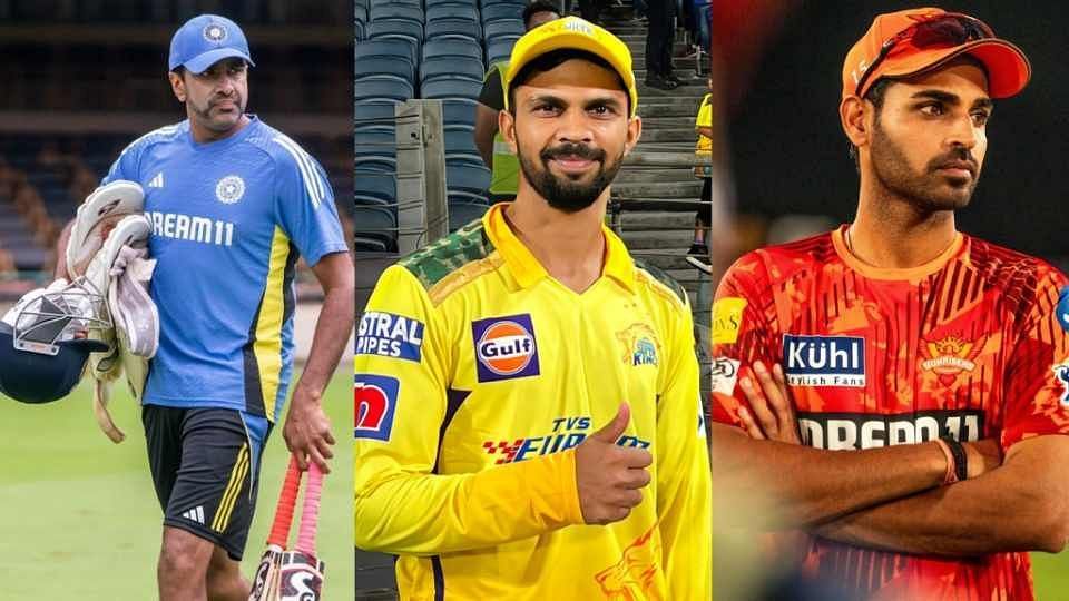 Will Ravichandran Ashwin and Bhuvneshwar Kumar join CSK? (Image: Instagram/rashwin99/chennaiipl/imbhuvi)