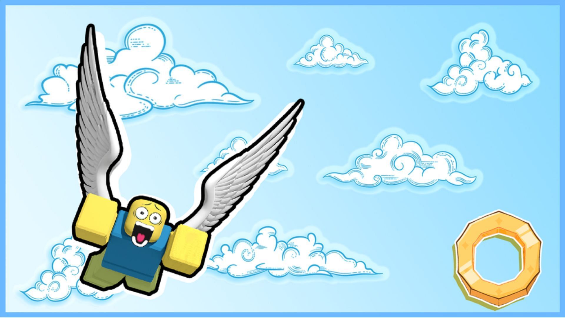 Get to heaven in Flying RNG (Image via Roblox)