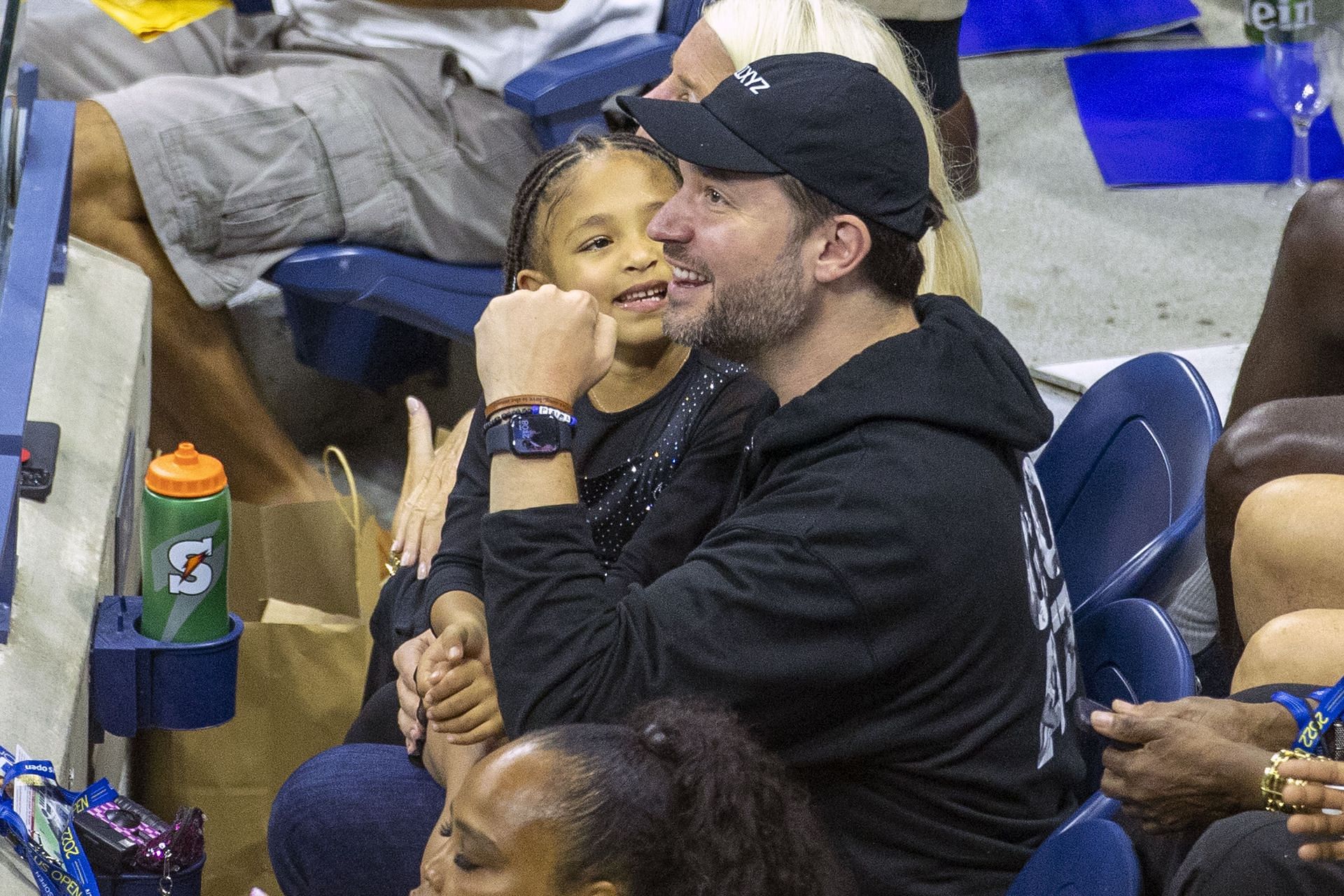 US Open Tennis Championship 2022 - Alexis Ohanian in attendance with daughter Olympia (Source: Getty)