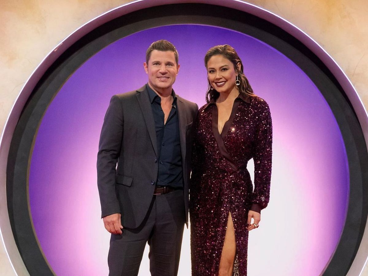 Love is Blind hosts Nick and Vanessa Lachey