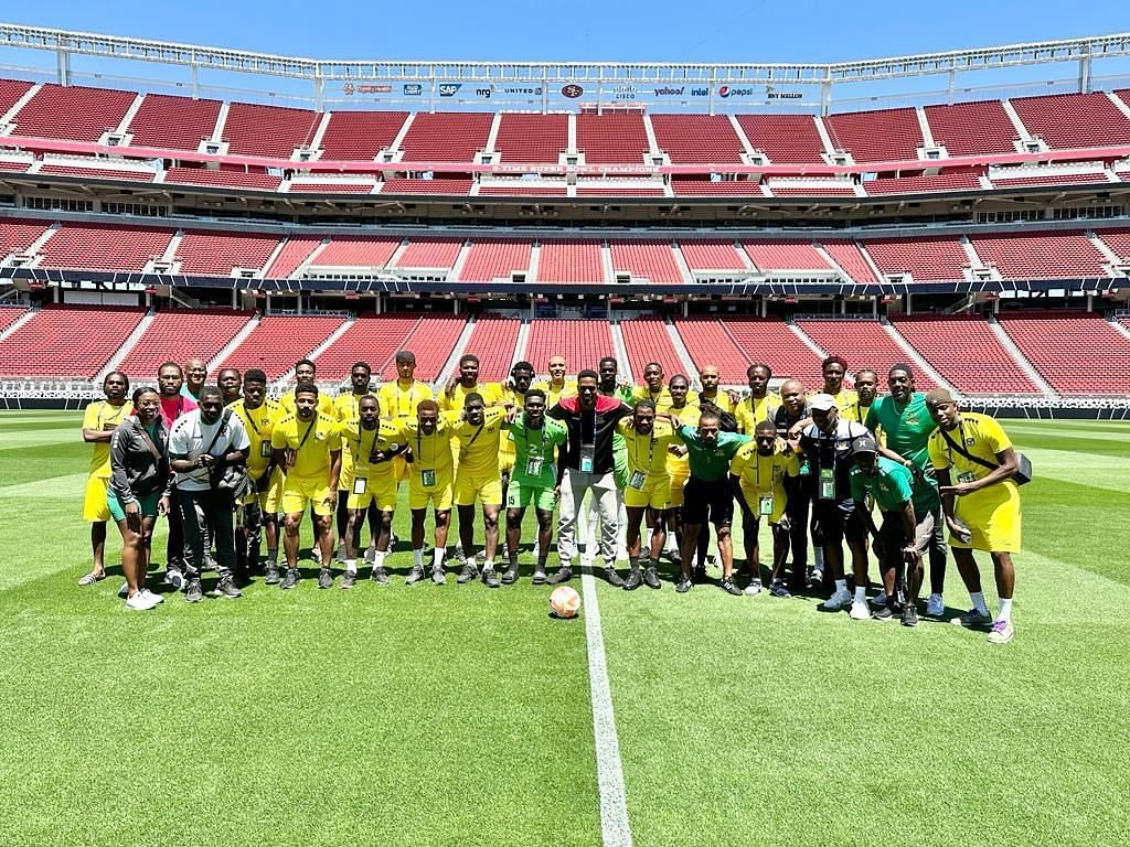 St. Kitts face Cuba on Monday. Credit: @StKittsNevisFA on X 