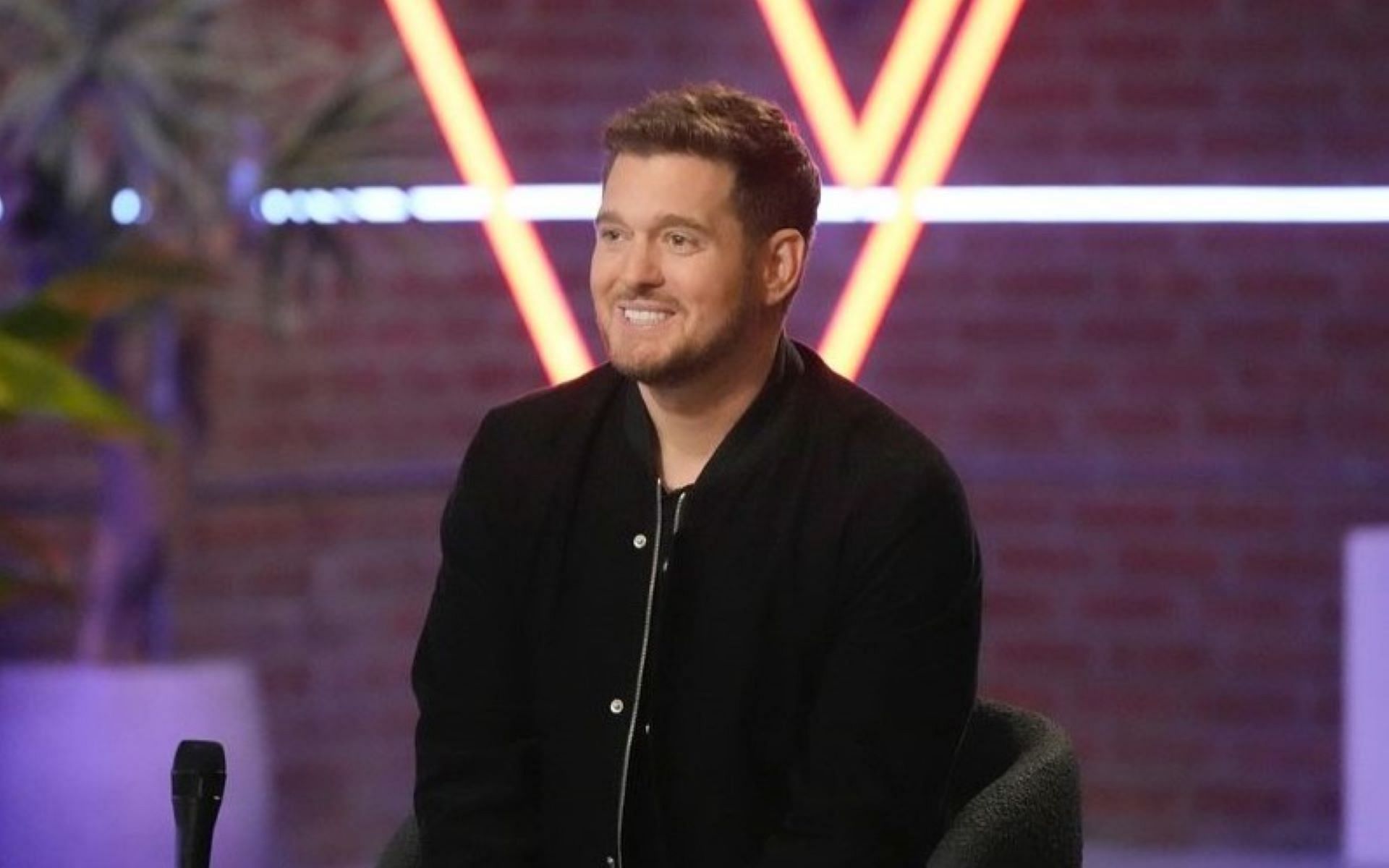 The Voice coach Michael Bubl&eacute; (Image via Instagram/@nbcthevoice)